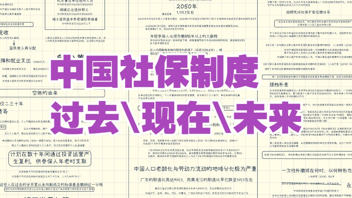2032年会开放社保一次性补缴 中国社保制度的过去\现在和未来 — 捭阖哗_穷鬼主义
