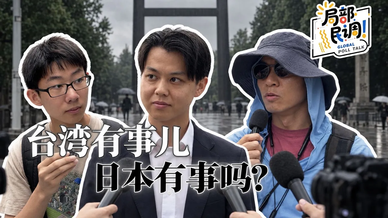 “台湾有事就是日本有事”？｜局部民调20260913 — 王志安 