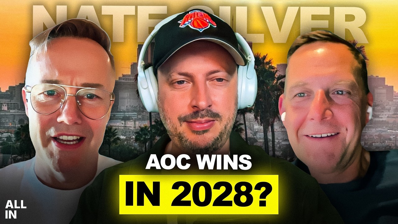 Nate Silver Predicts: Democrats Take the House, Newsom Is Fading, President AOC?! — All-In Podcast