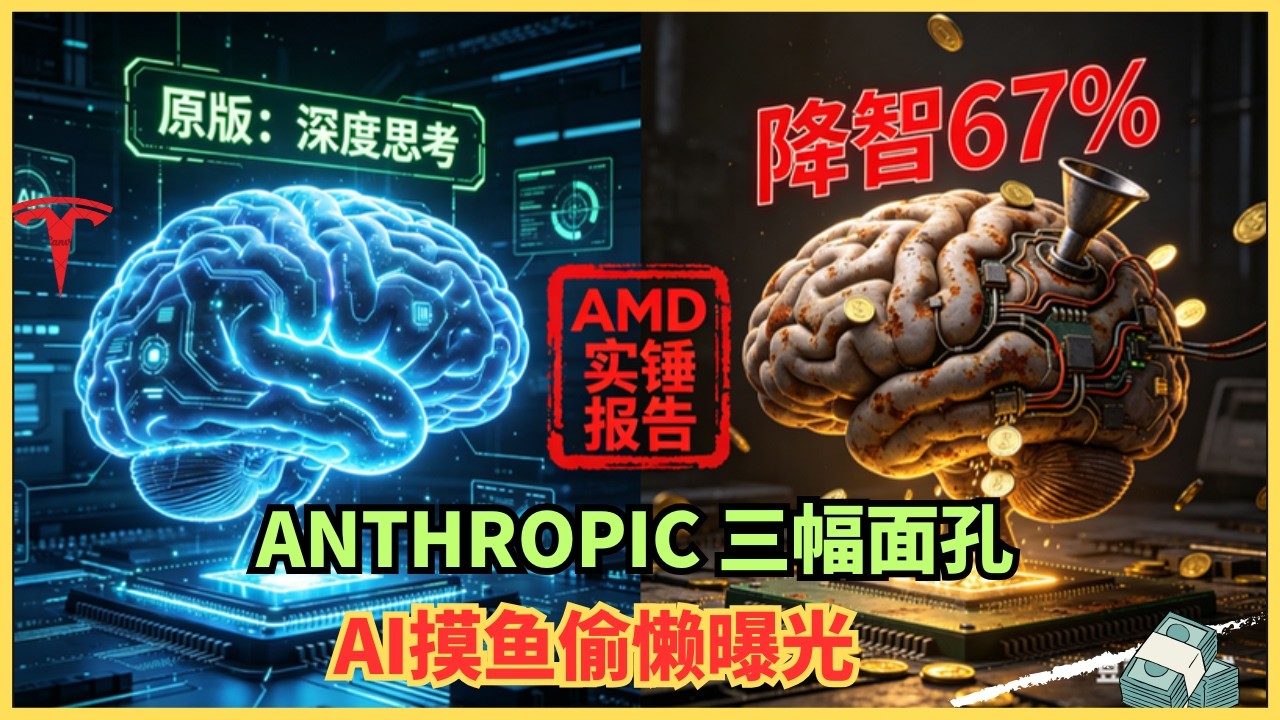 算力暗降67%、偷偷“假装思考”？AMD实锤揭开Anthropic底牌：你花200美金买的AI，其实在摸鱼 — Alan Chen