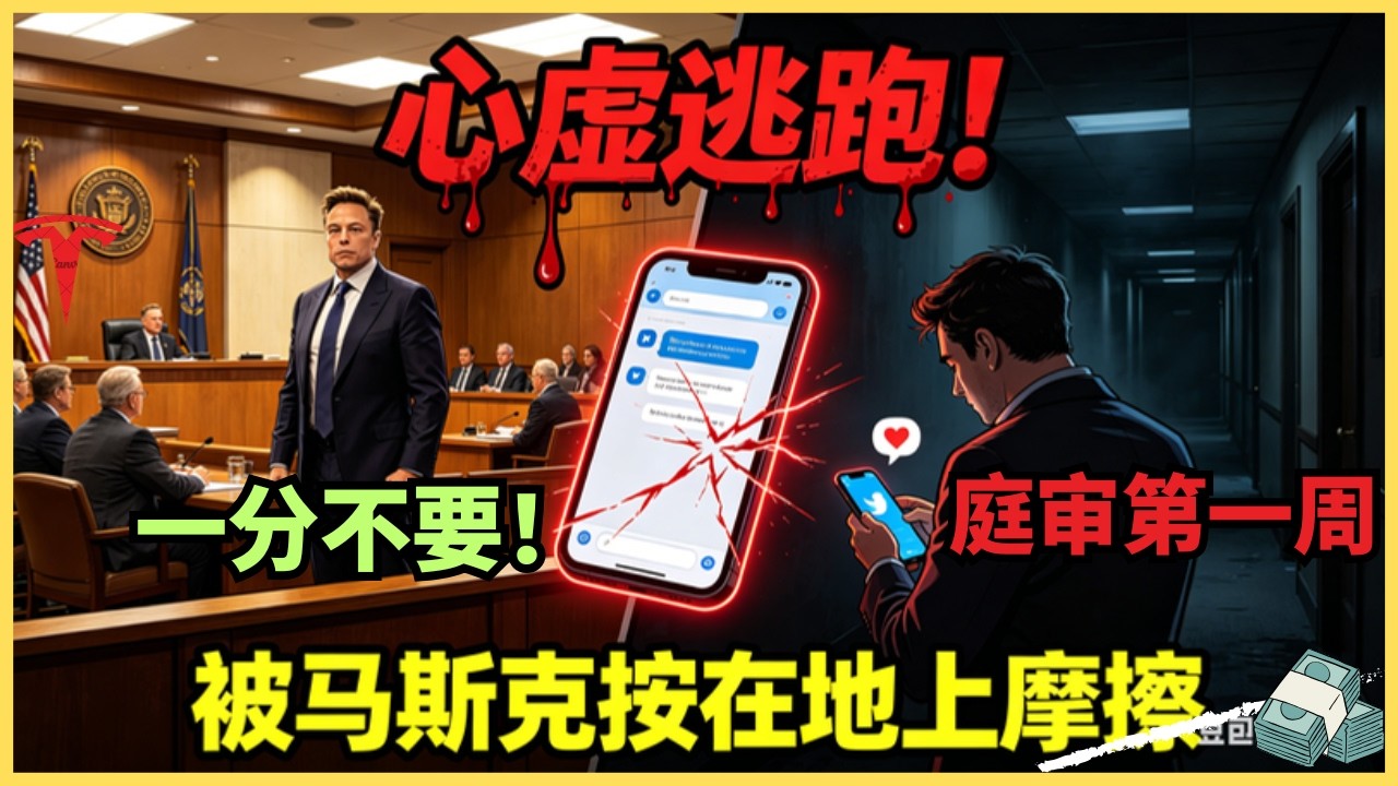 马斯克硬刚7小时,Sam心虚吓到不敢出庭?一条短信成致命漏洞,全美首富这波降维打击太狠了! — Alan Chen