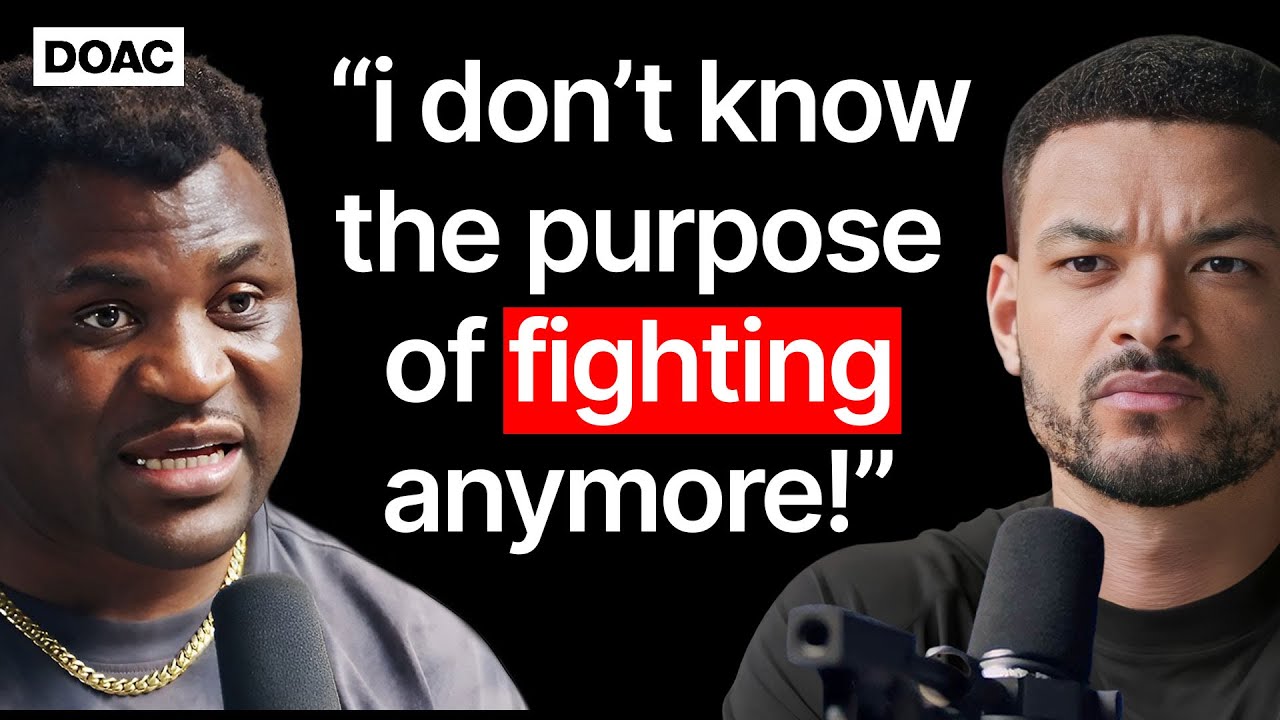 Francis Ngannou Breaks Down Sharing Heartbreaking Story: “I Don’t Know How To Deal With This!” — The Diary Of A CEO