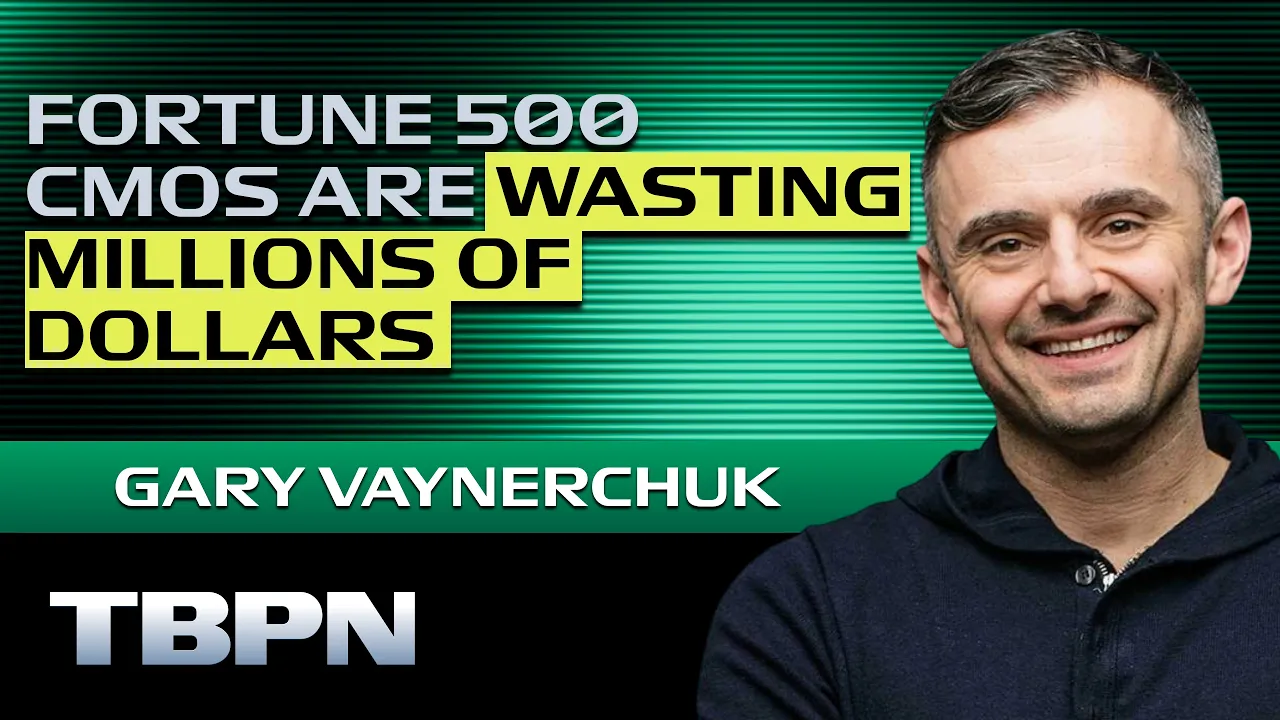 Gary Vee Says the Smartest Investors Are Going Analog — TBPN