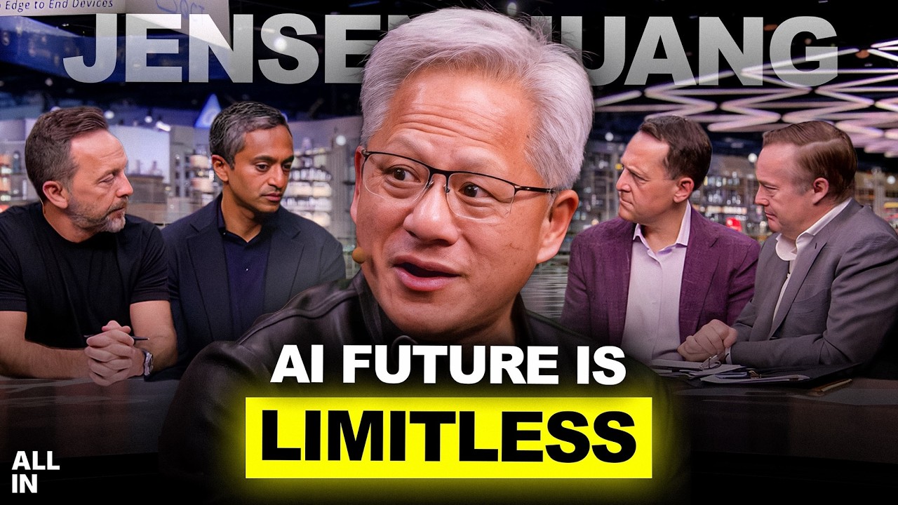 Jensen Huang: Nvidia's Future, Physical AI, Rise of the Agent, Inference Explosion, AI PR Crisis — All-In Podcast