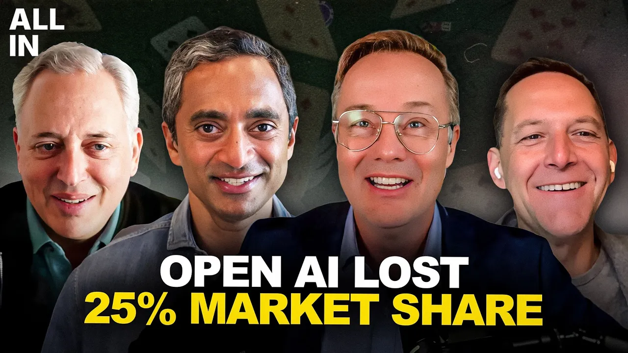 Anthropic's Generational Run, OpenAI Panics, AI Moats, Meta Loses Major Lawsuits — All-In Podcast