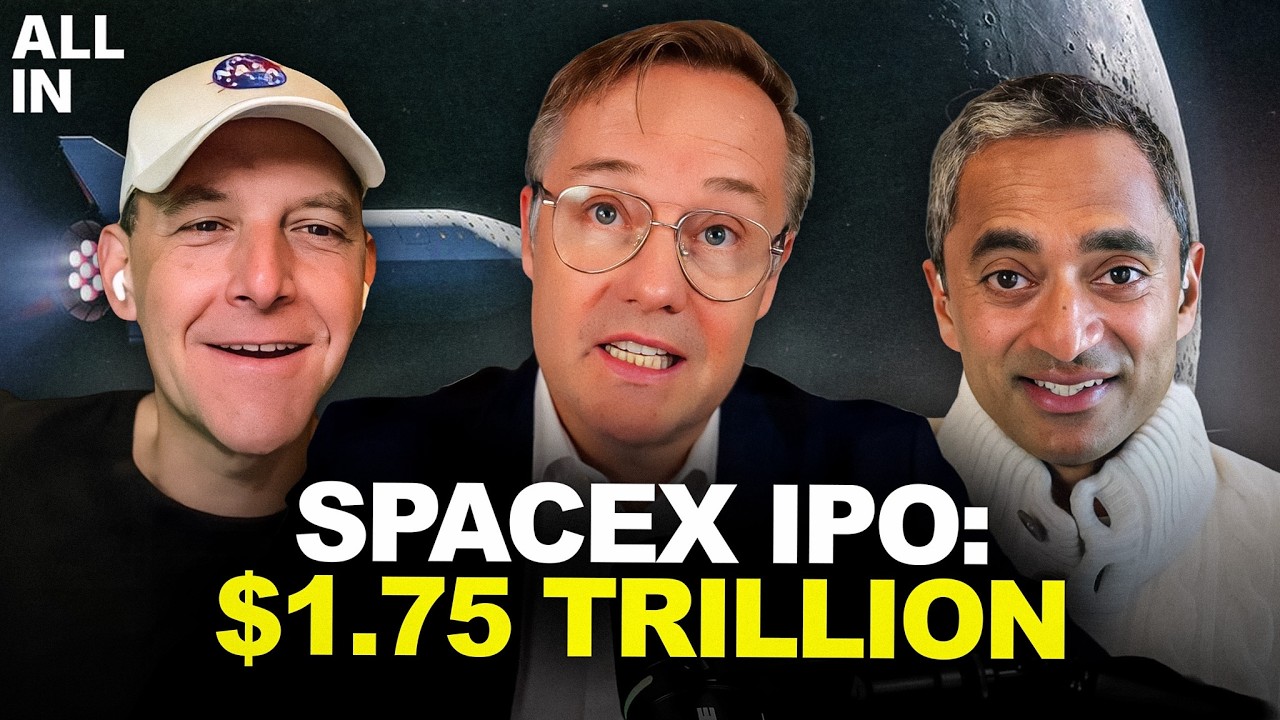 SpaceX IPO, Iran War Fallout, Quantum Bitcoin Hack, The Space Opportunity — All-In Podcast