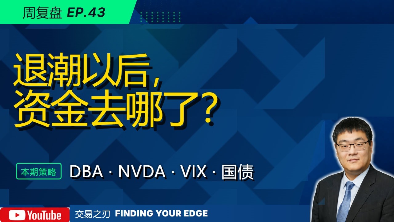 【美股分析】英伟达(NVDA)财报后怎么操作？农产品DBA暴涨揭秘！黄金、VIX与美债交易策略｜周复盘 EP.43 — Finding Your Edge  交易之刃