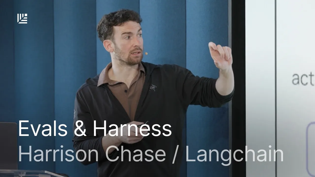 When to Build Your Own Agent Harness | Harrison Chase, LangChain — Sequoia Capital