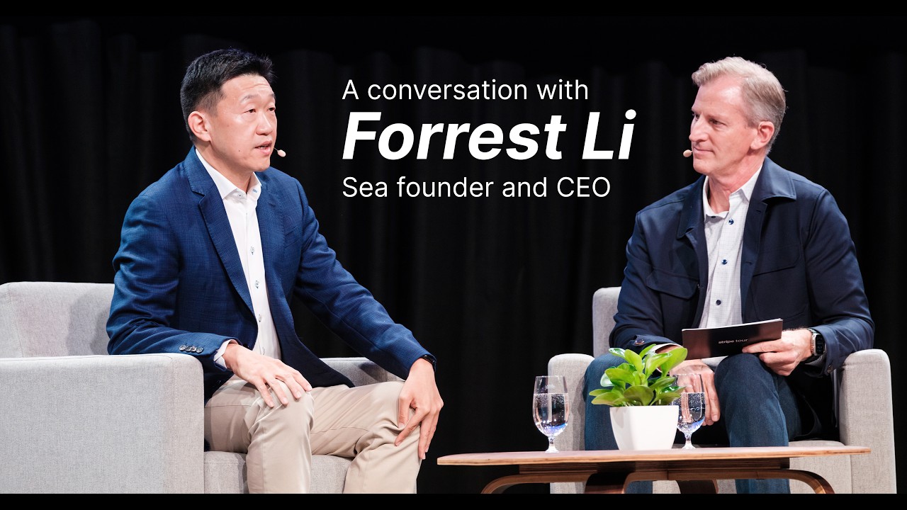 Sea founder and CEO Forrest Li in conversation with Tyler Bryson — Stripe